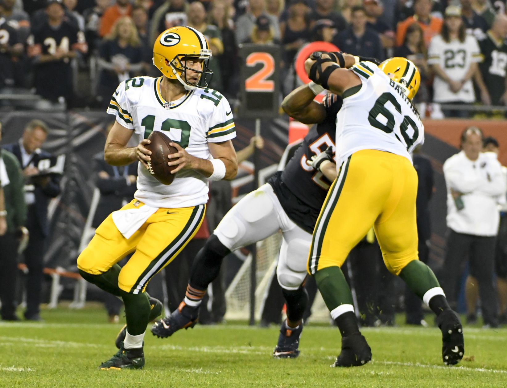 Packers 10, Bears 3